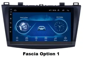 Car Dealz 9" Android 10.0 For Mazda 3 2006-2012 w CAM In Dash Plus OEM Fascia