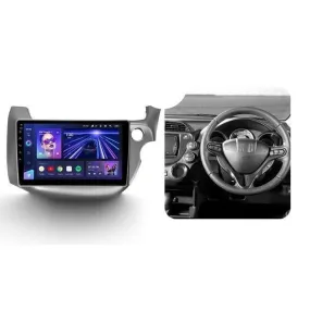 Car Dealz Elite 4G Data Model 10.2" Android 12.0 For Honda Jazz Fit 2007-2014 In Dash Plus OEM Fascia