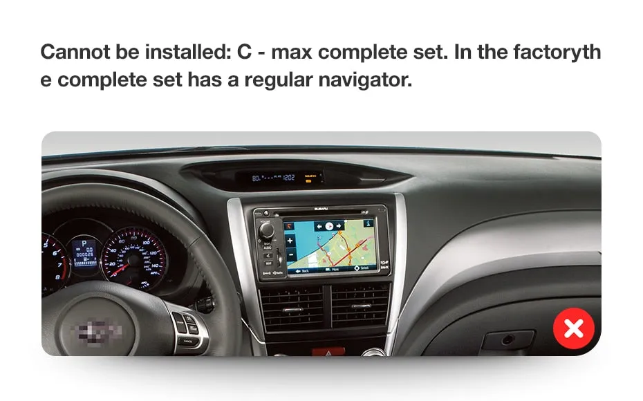 Car Dealz Elite 4G Data Model 10.2" Android 12.0 For Subaru Forester Impreza 3 SH 2007 - 2013 In Dash Plus OEM Fascia