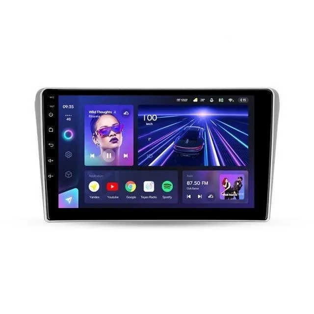 Car Dealz Elite 4G Data Model 10.2" Android 12.0 For Toyota Avensis T250 2 II 2003 - 2009 In Dash Plus OEM Fascia