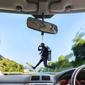 Car Hanging Ornament: Diver-Themed