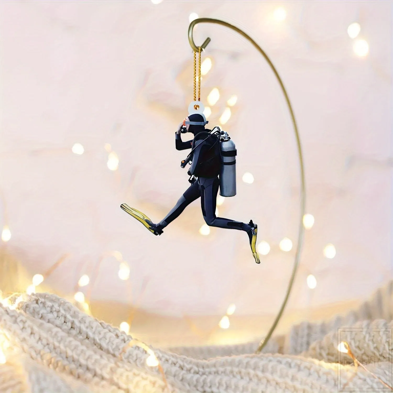 Car Hanging Ornament: Diver-Themed