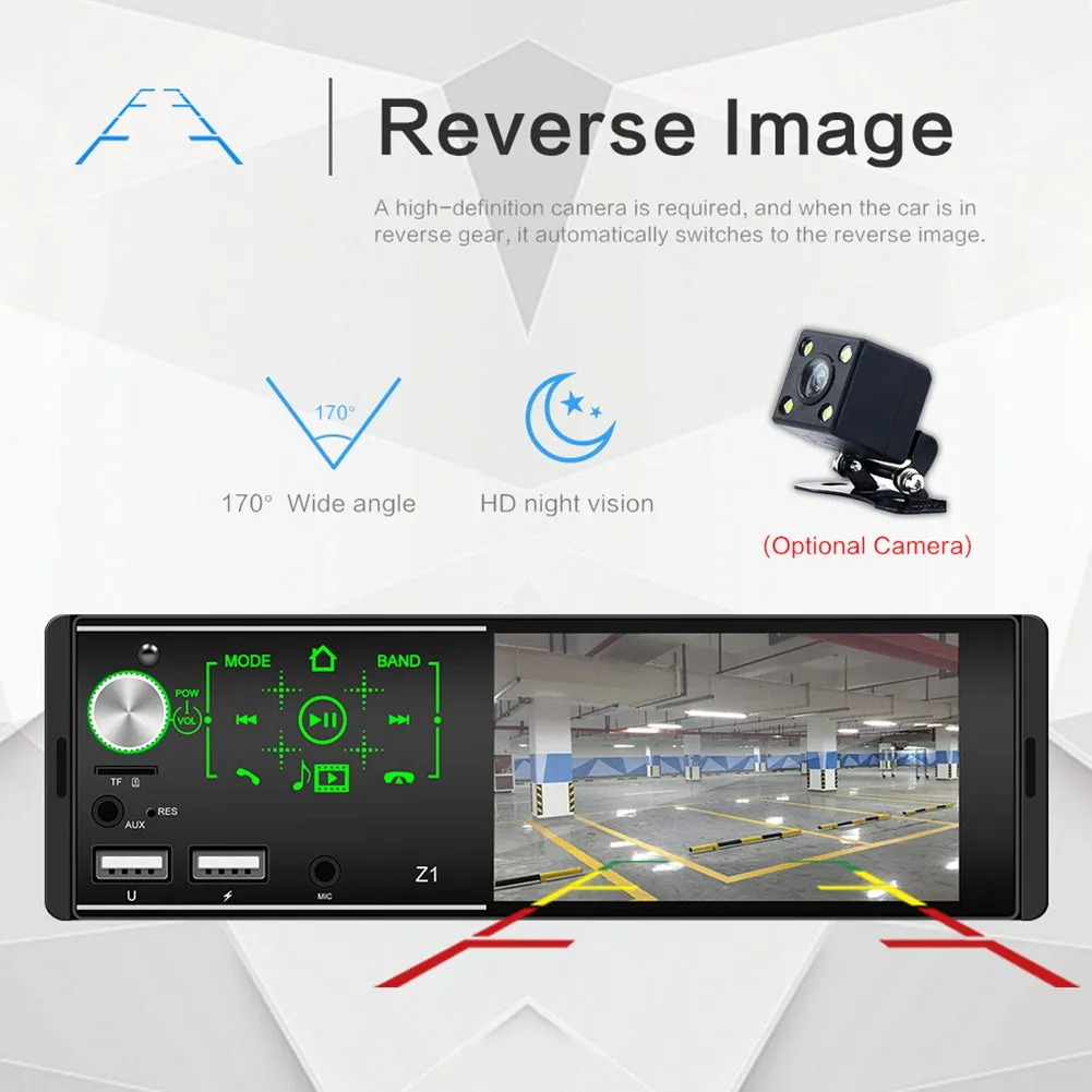 Car Mp5 Player Bluetooth Touch Screen Dual Usb Player Colorful
