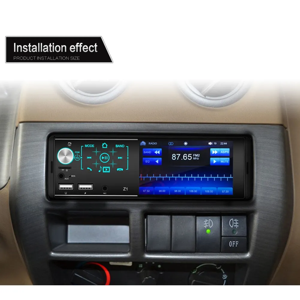 Car Mp5 Player Bluetooth Touch Screen Dual Usb Player Colorful
