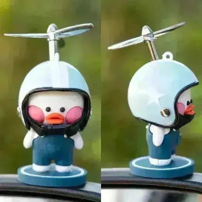 Cartoon Cute Bird Motorcycle Center Console & Car Ornaments Accessories