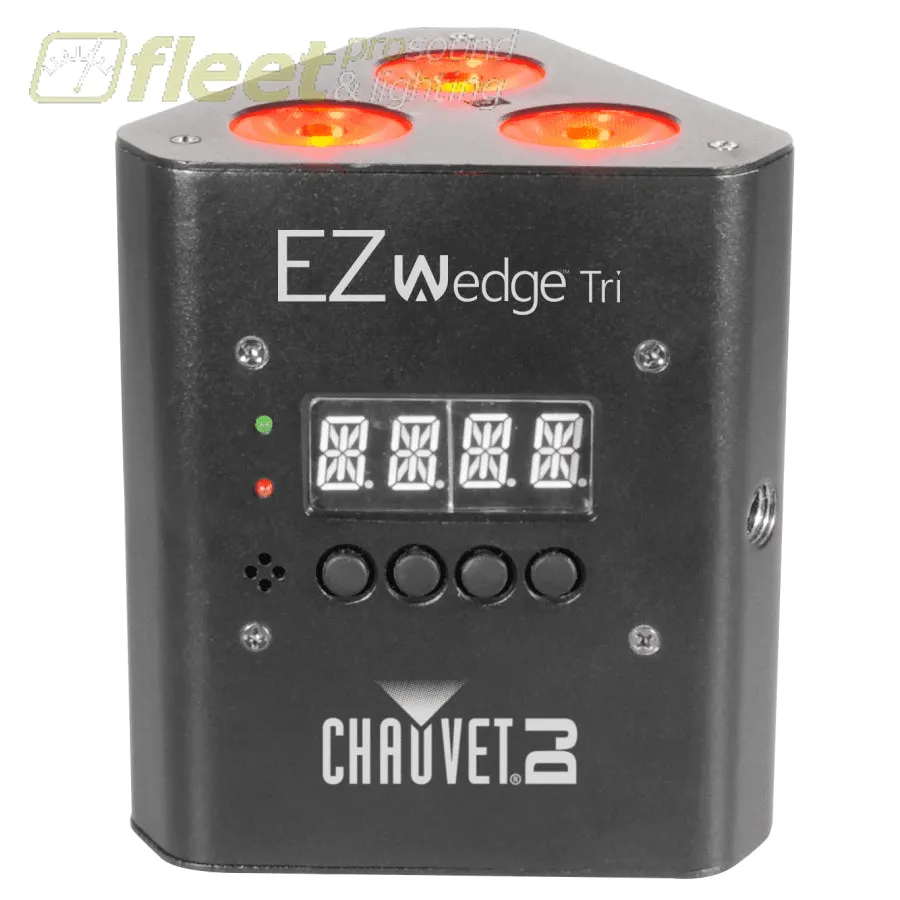 Chauvet EZWEDGE-TRI LED Wash Light  3 x 3Watt