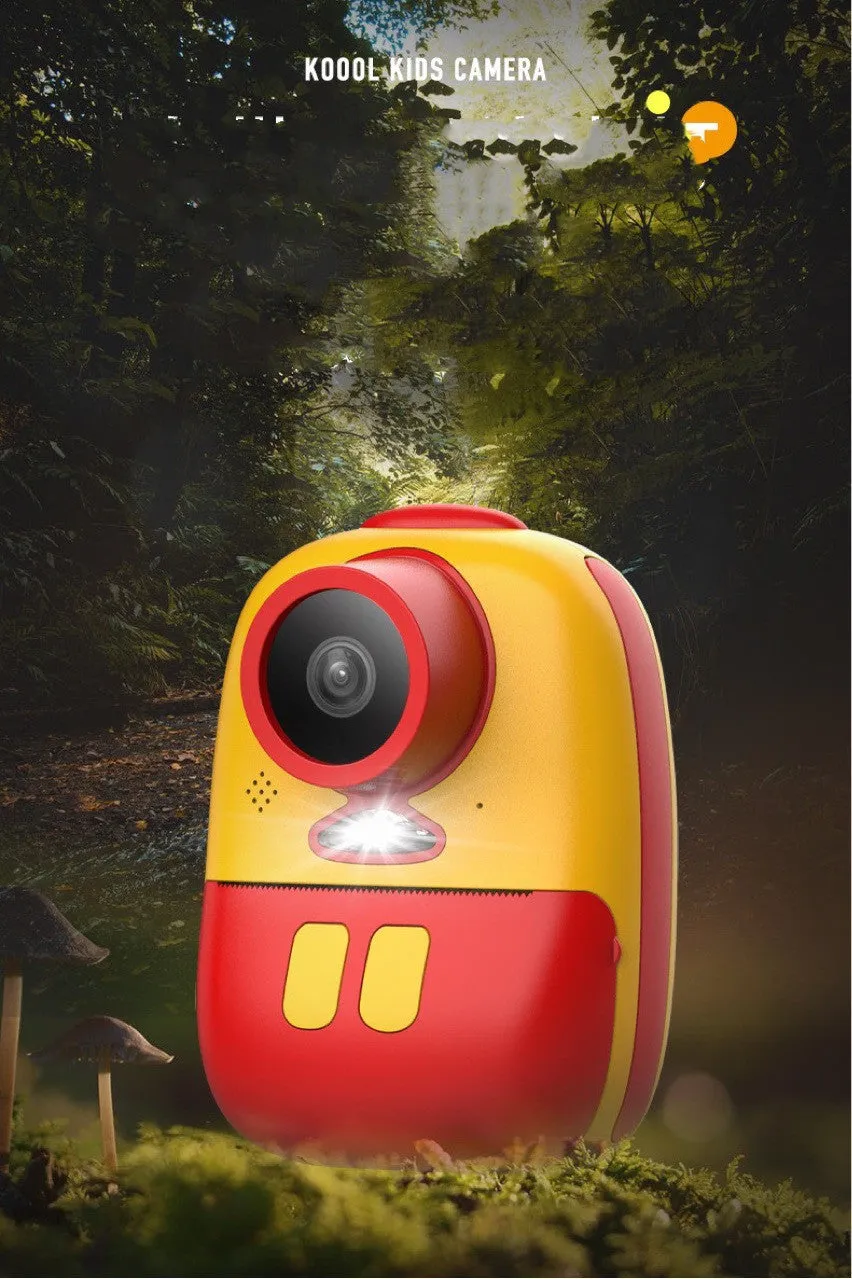 Children's  Print Digital Camera Mini SLR Dual Lens Sports Photography