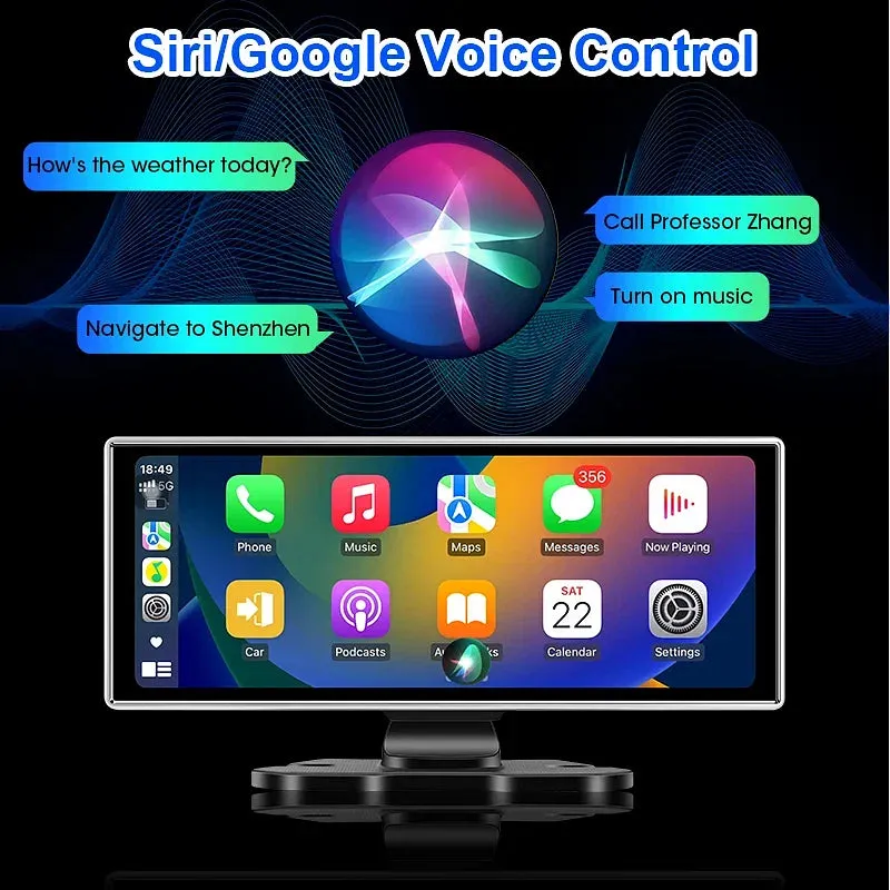 Color Name: Orange, Sd Card Memory: 64G - 11.26" 4K Dash Cam Rear