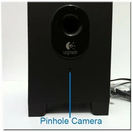 Computer Speakers WiFi Spy Camera