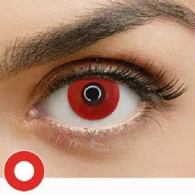 CRAZY LENS BLOODY RED 1 YEAR