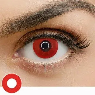 CRAZY LENS BLOODY RED 1 YEAR