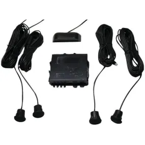 CrimeStopper CA-5010.II.MBS Parking-Sensor System with Top Display (With Metal Bumpers)