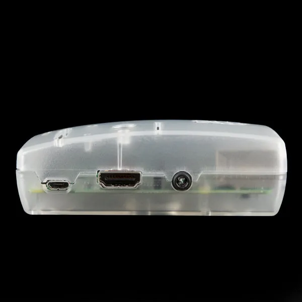 Curved Enclosure/Case For Raspberry Pi 3B, 2B, B  (Translucent)