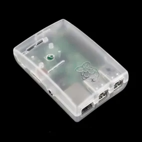 Curved Enclosure/Case For Raspberry Pi 3B, 2B, B  (Translucent)