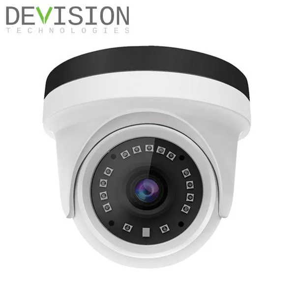 Devision / HDCVI / 2MP / Eyeball Camera / Fixed / 2.8mm Lens / 20m IR / DVA-C228-P