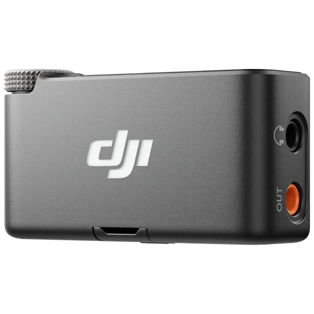 DJI Mic 2 2-Person Wireless Microphone System/Recorder - (2 TX   1 RX   Charging Case)