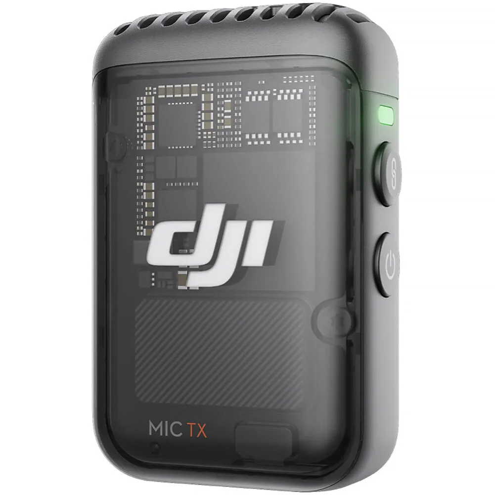 DJI Mic 2 Clip-On Transmitter/Recorder with Built-In Microphone - (1 TX   1 RX)