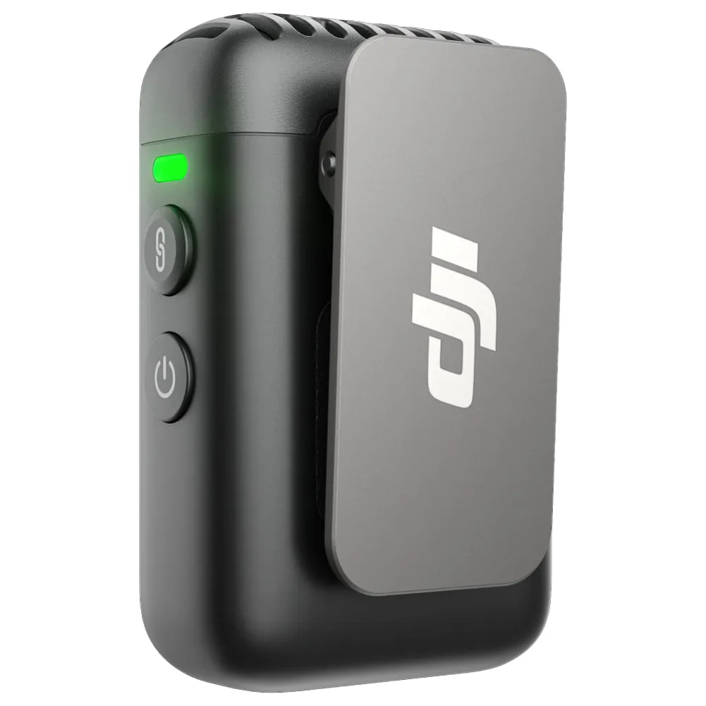 DJI Mic 2 Clip-On Transmitter/Recorder with Built-In Microphone - (1 TX   1 RX)