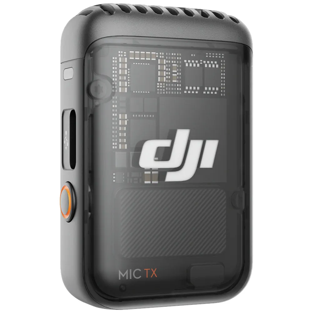 DJI Mic 2 Clip-On Transmitter/Recorder with Built-In Microphone - (1 TX   1 RX)