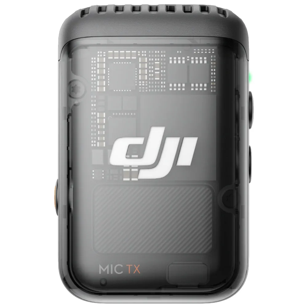 DJI Mic 2 Clip-On Transmitter/Recorder with Built-In Microphone - (1 TX   1 RX)
