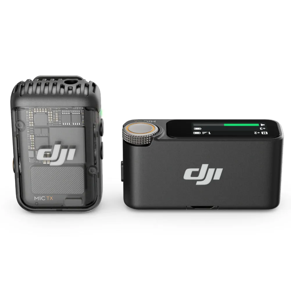 DJI Mic 2 Compact Wireless Microphone System/Recorder - (1 TX   1 RX)