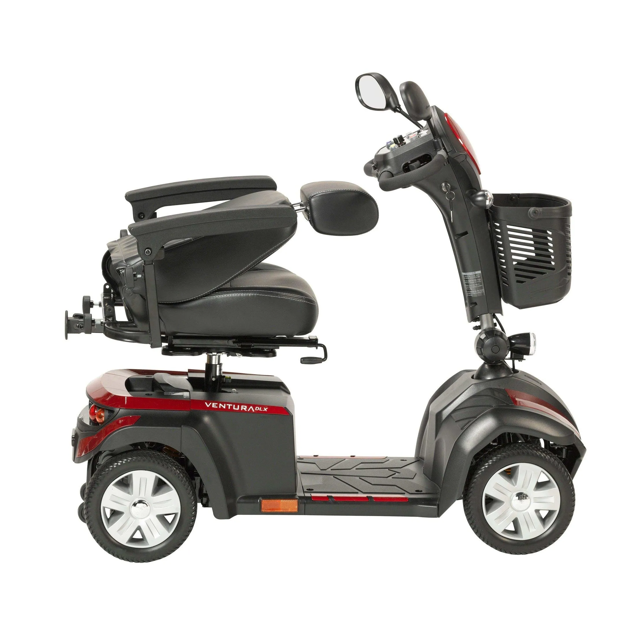 Drive Medical Ventura Power 4-Wheel Mobility Scooter With Captain Seat