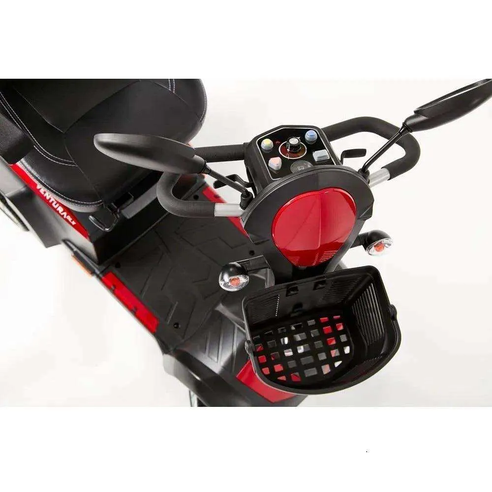 Drive Medical Ventura Power 4-Wheel Mobility Scooter With Captain Seat