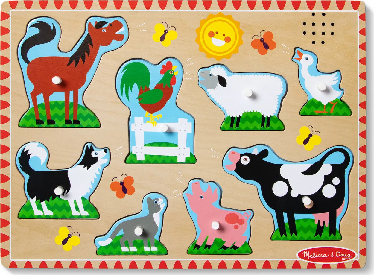 Farm Animal Sound Puzzle