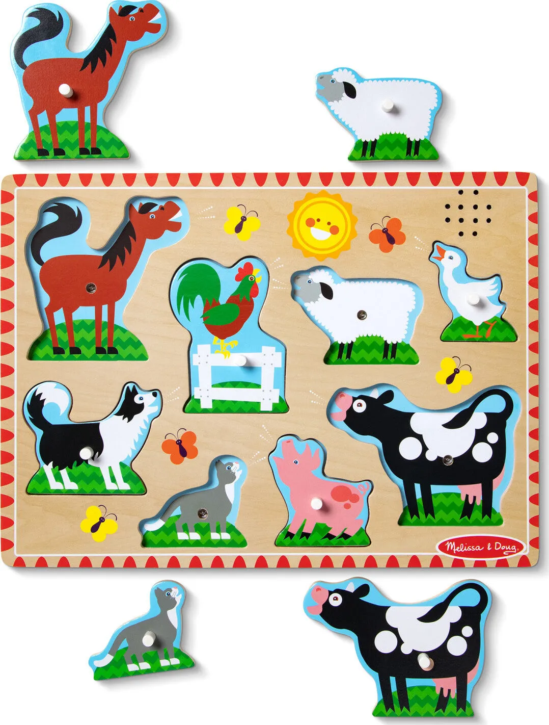 Farm Animal Sound Puzzle
