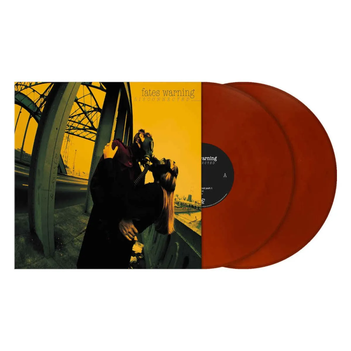 Fates Warning "Disconnected" 2x12" Copper Brown Marbled Vinyl