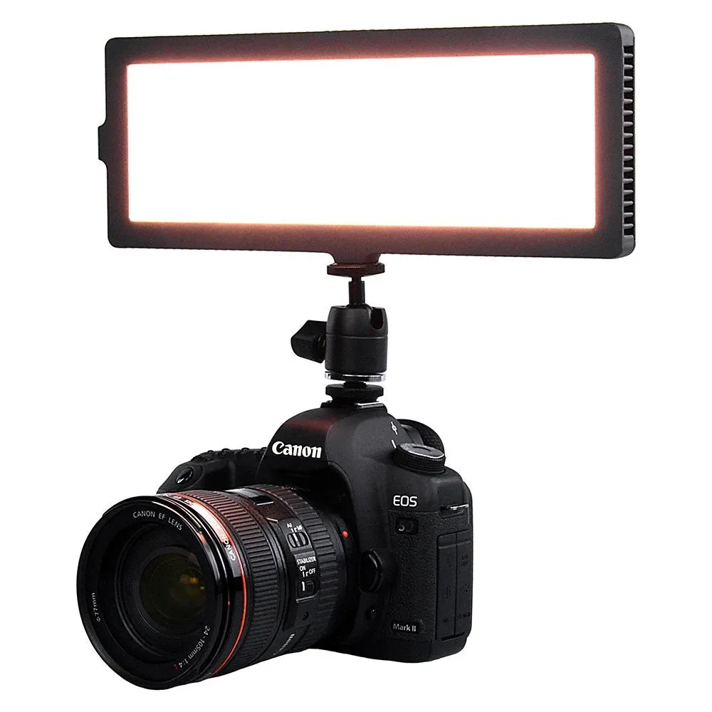 Fotodiox Pro FlapJack LED C-218AS Edge Light - 4x11in Long Rectangle Ultra-Thin, Ultrabright, Dual Color LED Photo/Video Light Kit