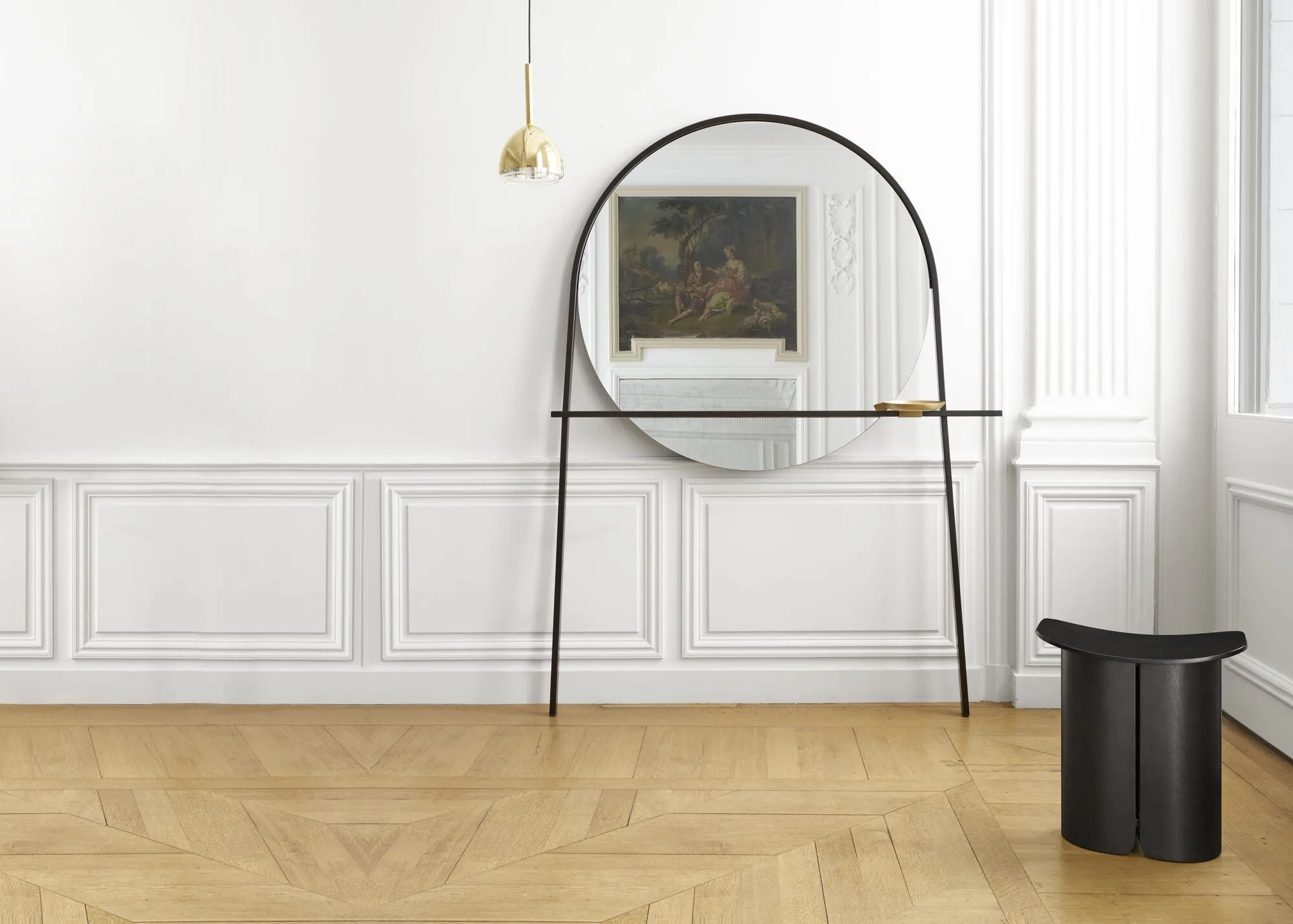 Geoffrey Mirror / Clothes Stand