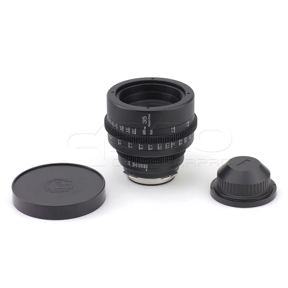 G.L OPTICS Medium Prime 35mm T3.5 Mamiya 645N Rehoused Lens