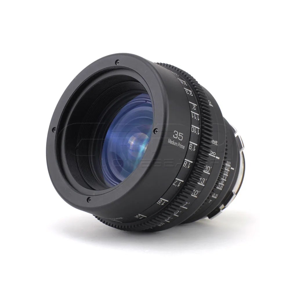 G.L OPTICS Medium Prime 35mm T3.5 Mamiya 645N Rehoused Lens