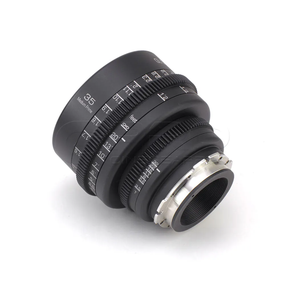 G.L OPTICS Medium Prime 35mm T3.5 Mamiya 645N Rehoused Lens