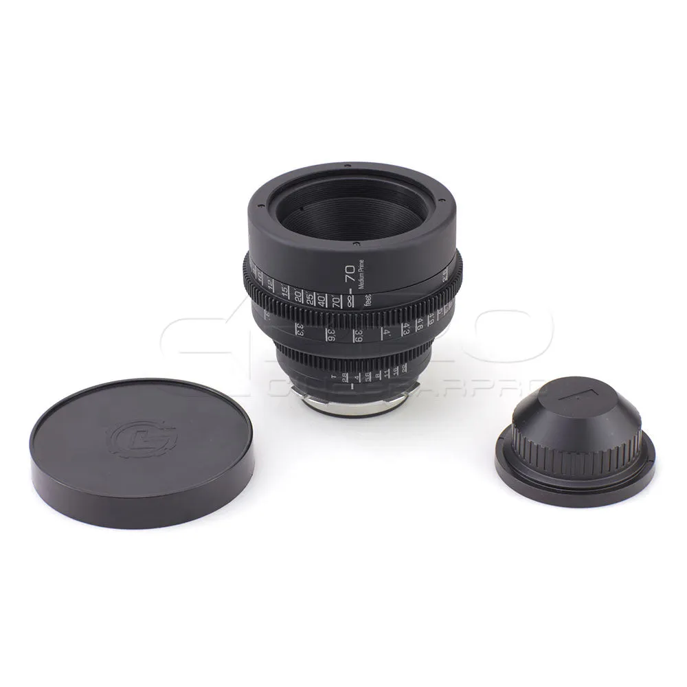 G.L OPTICS Medium Prime 70mm T2.8 Mamiya 645N Rehoused Lens