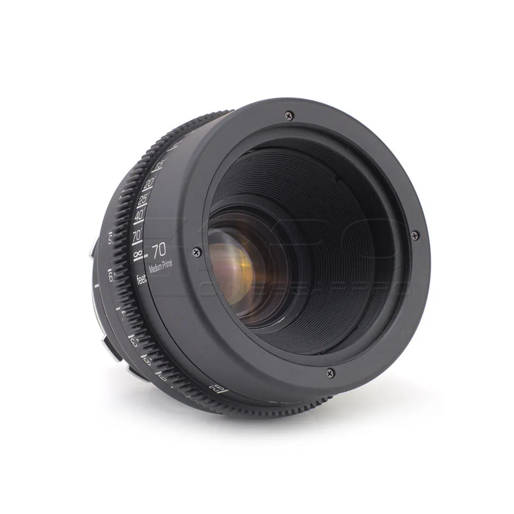 G.L OPTICS Medium Prime 70mm T2.8 Mamiya 645N Rehoused Lens
