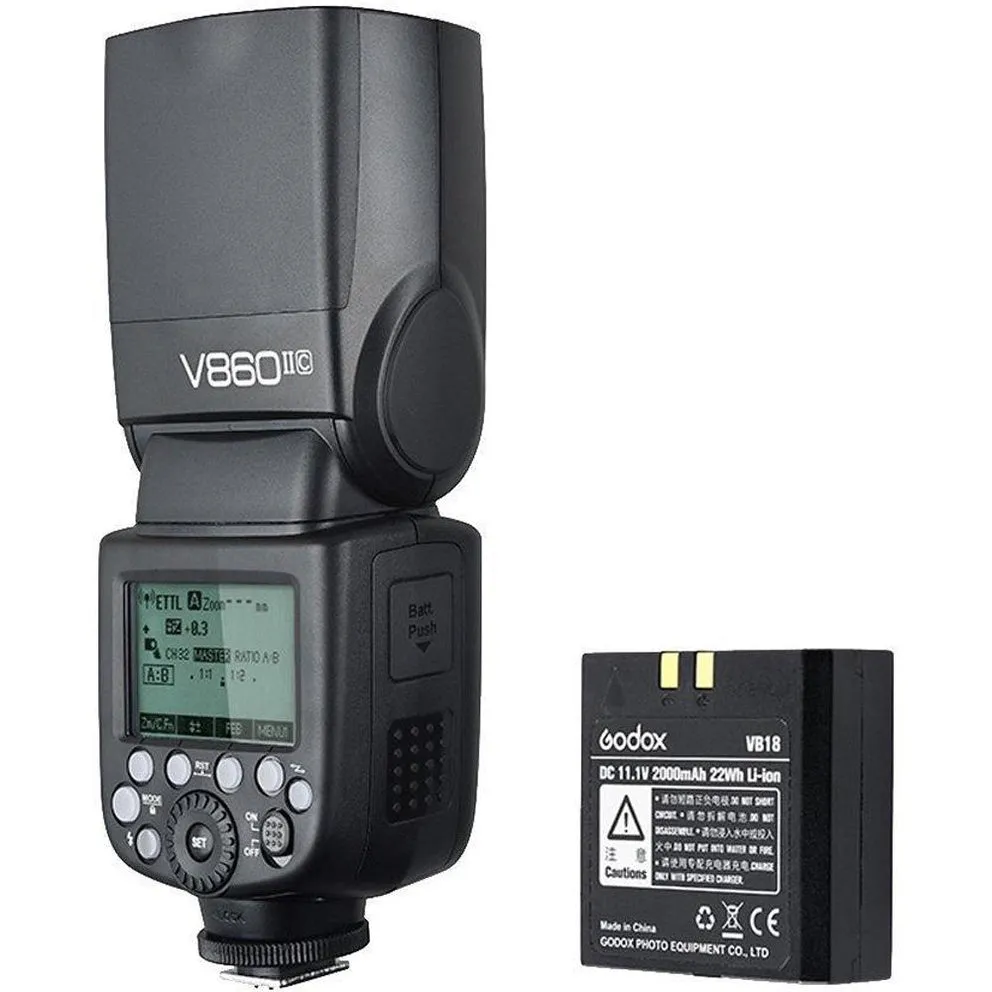 Godox V860II C VING TTL Li-Ion Flash Kit for Canon Cameras