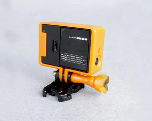 GoPro Border Standard Frame Mount for Hero 3 / 3  / 4 Camera - Orange