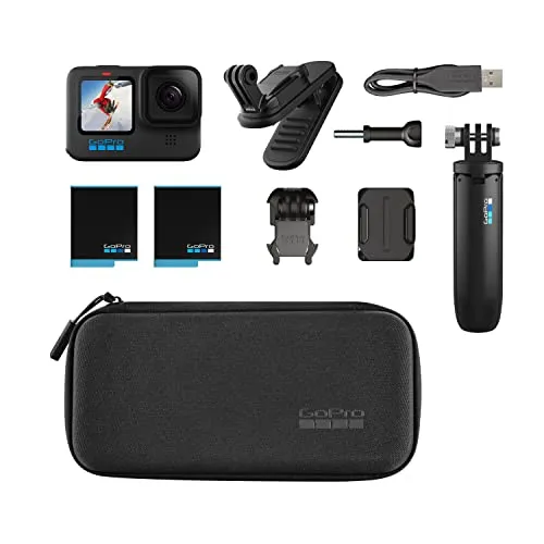 GoPro HERO10 Black Accessory Bundle - Includes HERO10 Black Camera