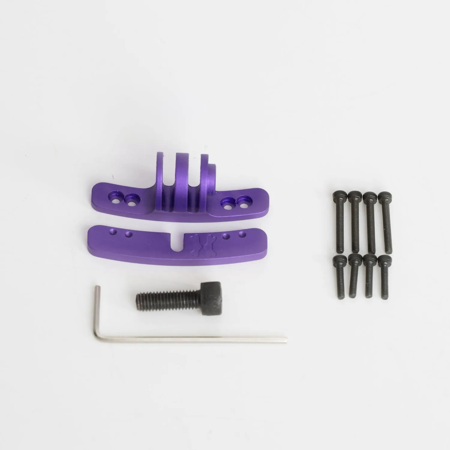 HK Army Goggle Camera Mount Purple