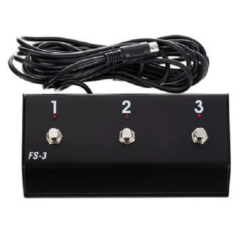Hughes & Kettner FS-3 3-Buttons Foot Switch