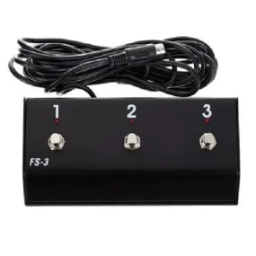 Hughes & Kettner FS-3 3-Buttons Foot Switch