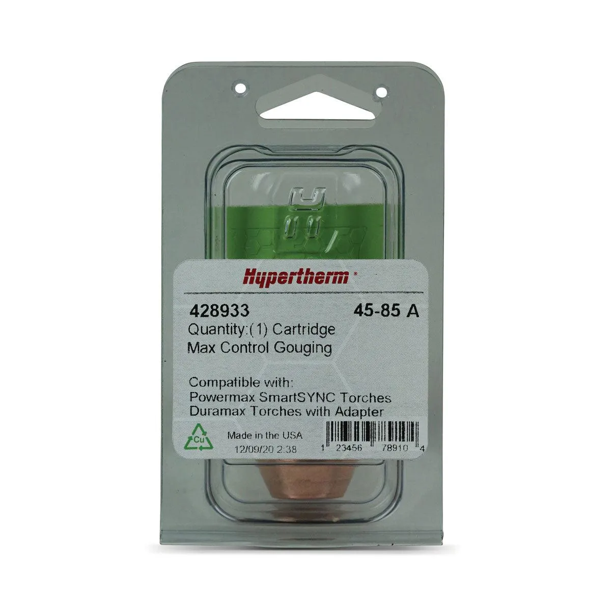 Hypertherm 45-85A SmartSYNC Cartridge For Max Control Gouging - 428933