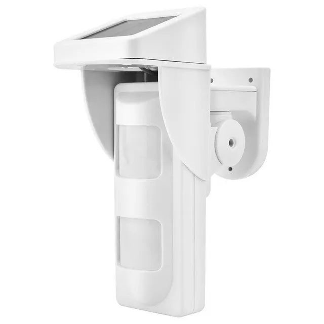 Intelligent 2 Pir Outdoor Detector With Solar Power 2Pir-Detec-Wl