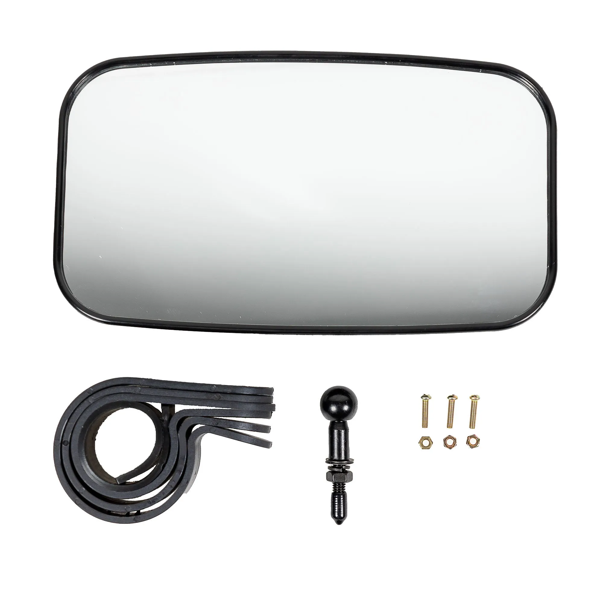 Kimpex 283002 Rearview Mirrors with 3 brackets 1.5"-1.75"-2" Clamp-On
