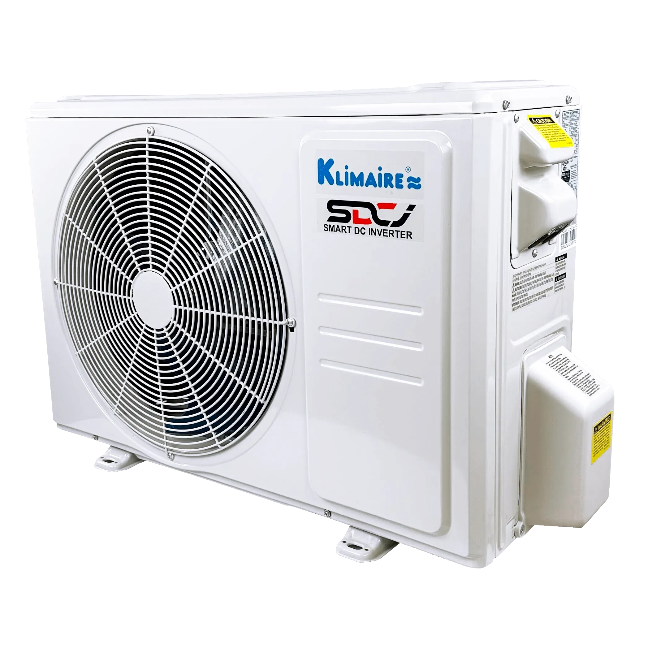 Klimaire 36,000 Btu 17.5 SEER2 220V Wall-mounted Ductless Mini-split Air Conditioner Heat Pump