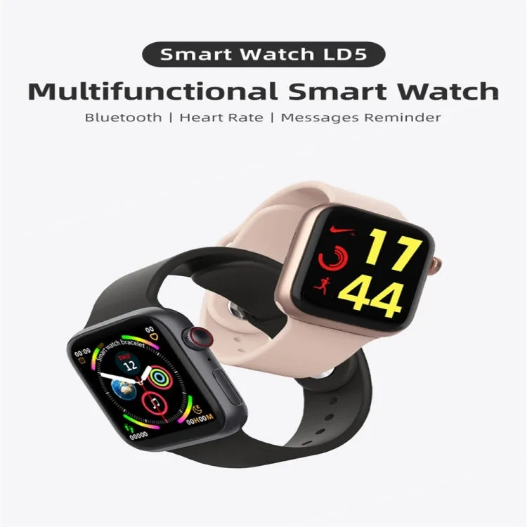 LD5 Smart Watch with 1.54" Color Display, IP67 Waterproof, Bluetooth Connectivity, Heart Rate & Blood Pressure Monitoring, Sleep Tracking