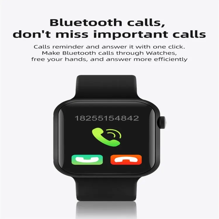 LD5 Smart Watch with 1.54" Color Display, IP67 Waterproof, Bluetooth Connectivity, Heart Rate & Blood Pressure Monitoring, Sleep Tracking