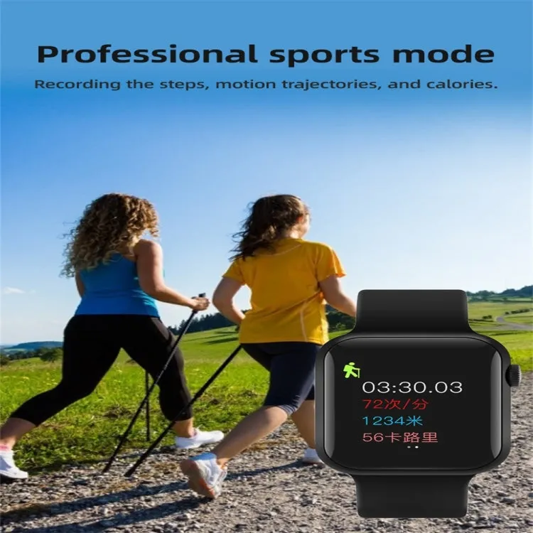 LD5 Smart Watch with 1.54" Color Display, IP67 Waterproof, Bluetooth Connectivity, Heart Rate & Blood Pressure Monitoring, Sleep Tracking